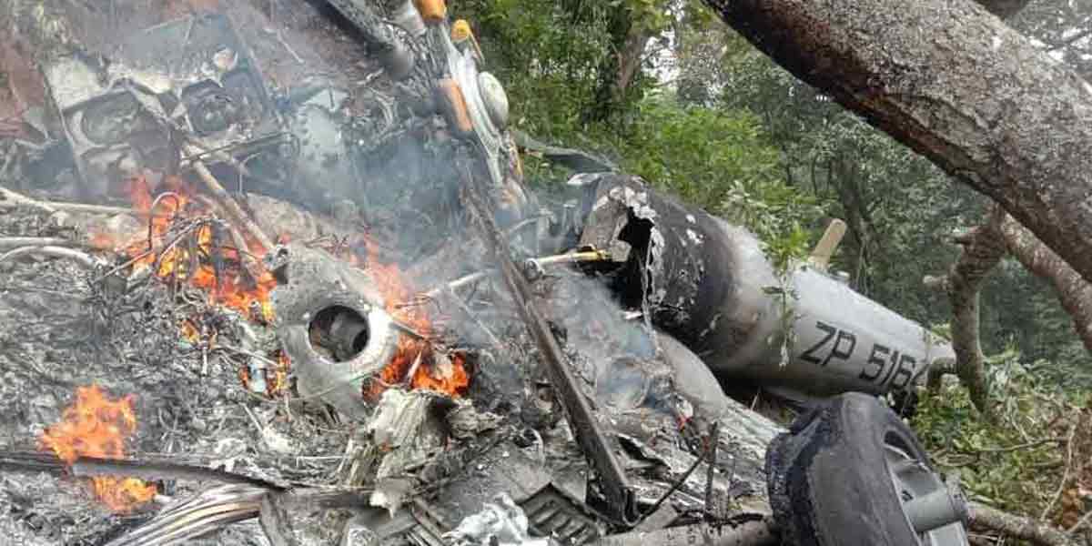 What was the cause of the Coonoor helicopter crash? -Investigation Report Filed!