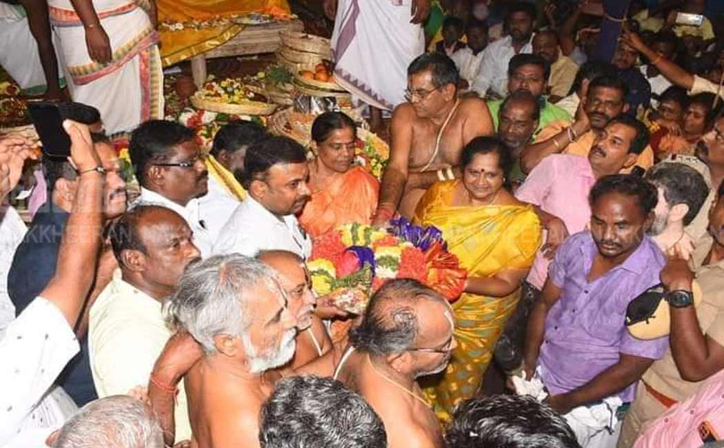 Samayapuram Mariamman Temple Festival