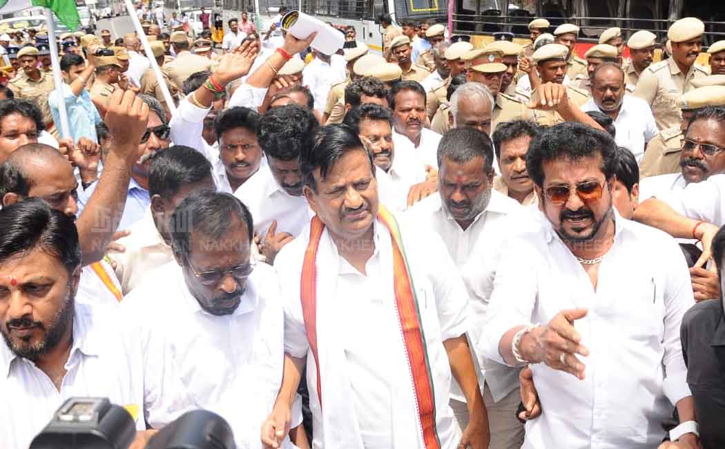 K.S.Alagiri who was on Egmore.