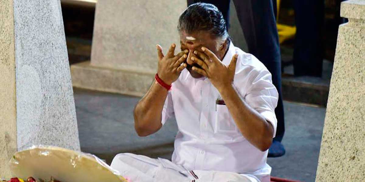 'All gone...' OPS banned from using AIADMK flag, symbols