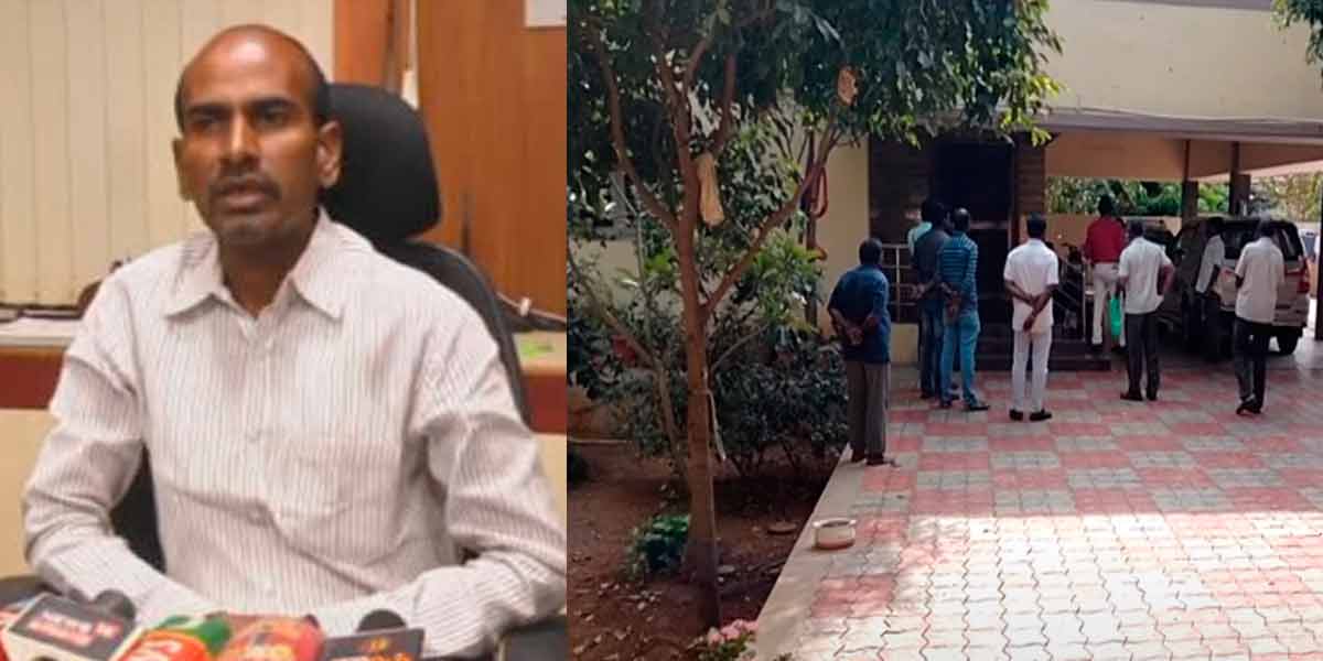 Anti-corruption department raids Erode Municipal Commissioner's house