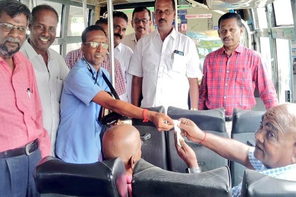 100% Electronic Ticketing in Chennai City Buses