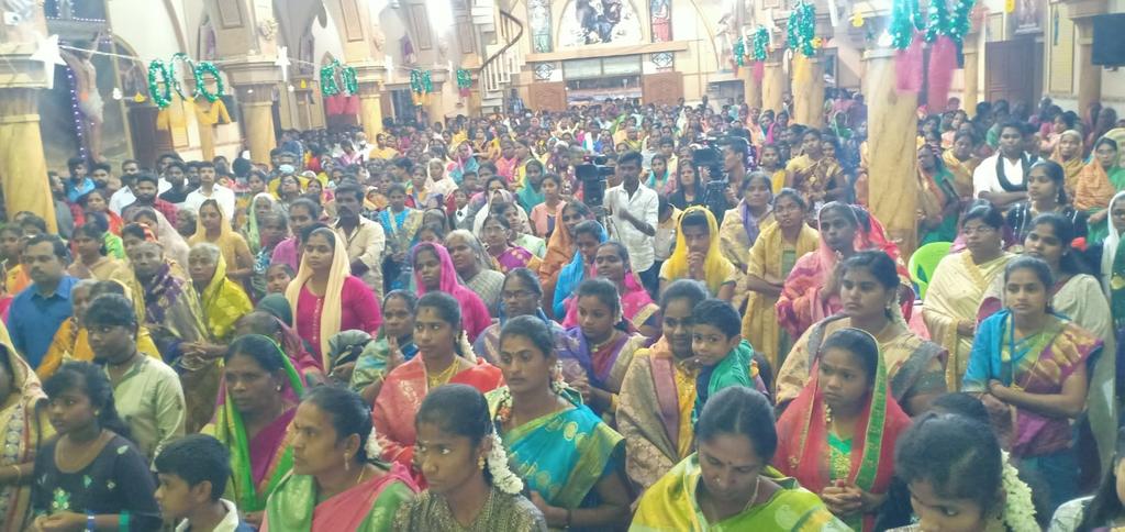350 year old Dindigul Upstairs Church! Birth of baby Jesus from the galaxy!