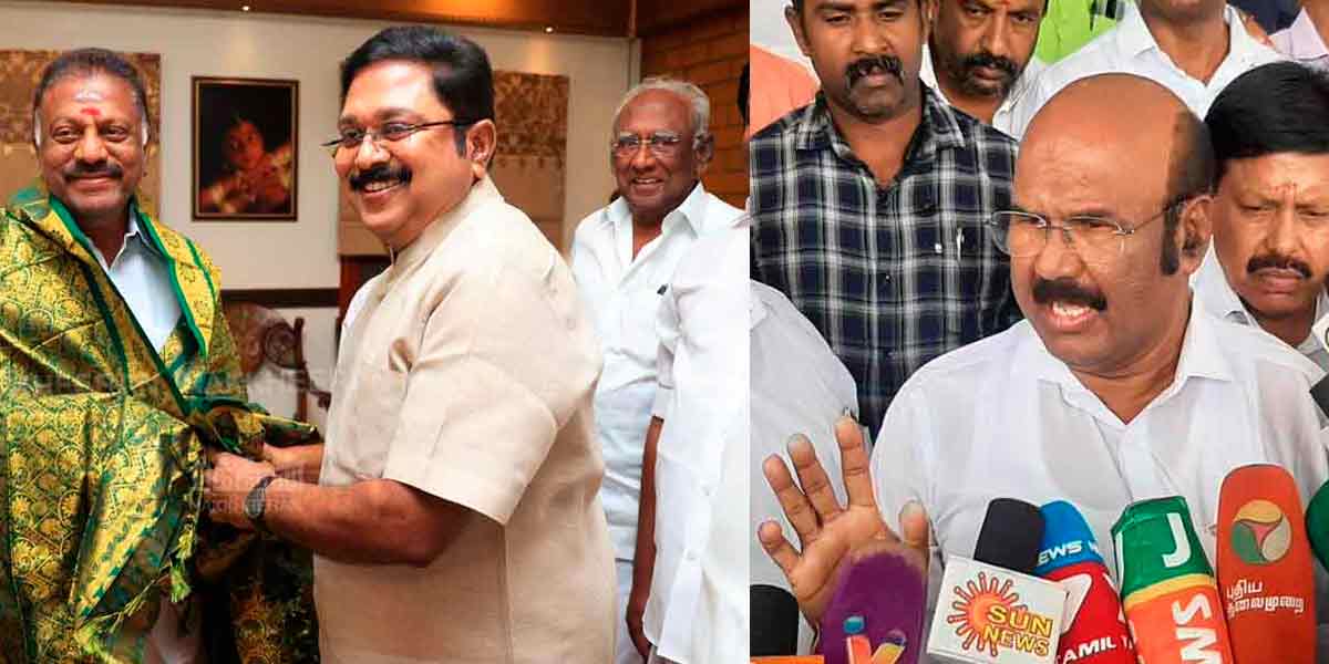 admk Jayakumar about ops ttv meeting