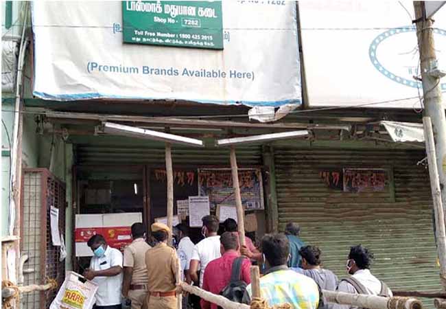 tamilnadu tasmac sales rs 292 crores sales yesterday
