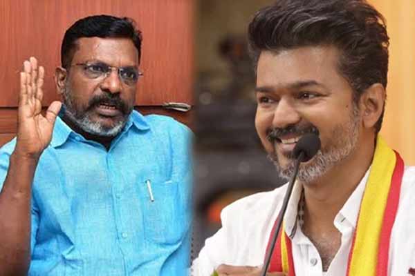 Thirumavalavan ignored Vijay presence on stage at Ambedkar Book event
