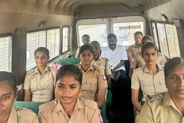 Action taken by women guards against savukku Shankar