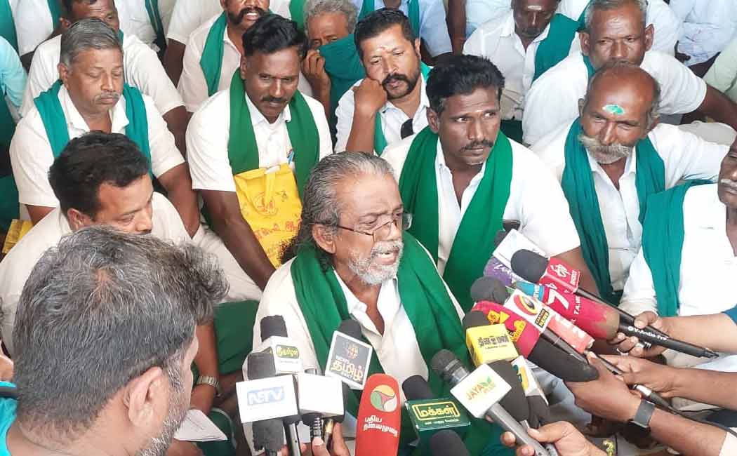 Ayyakannu said that Cm Stalin should fast for kaveri issue