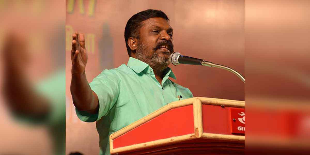 VCK Thirumavalavan interview!