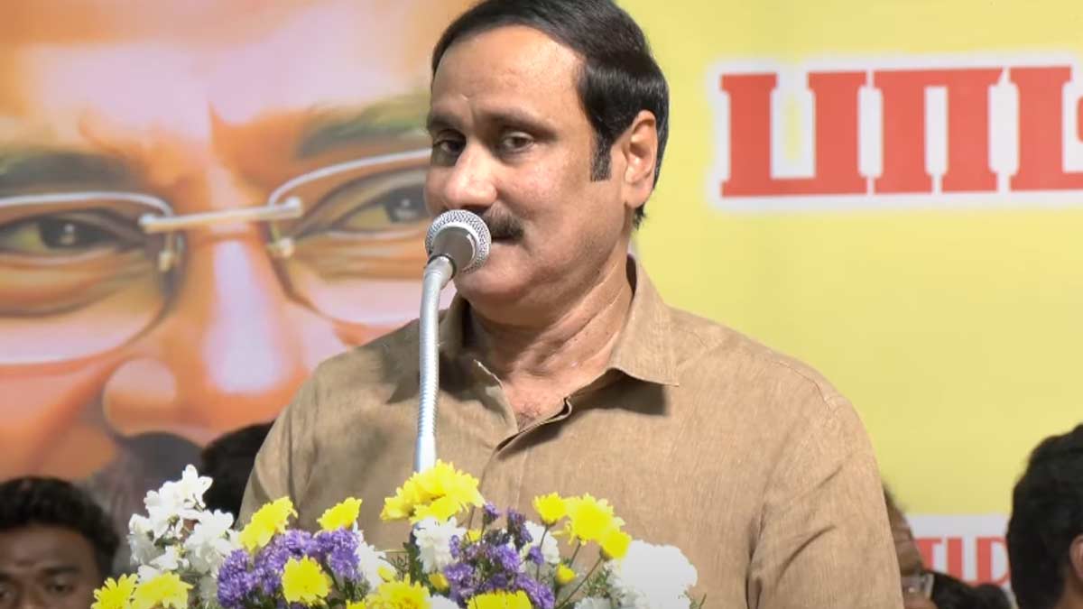 'A daughter cannot be older than her mother; Tamil is older' - Anbumani's opinion