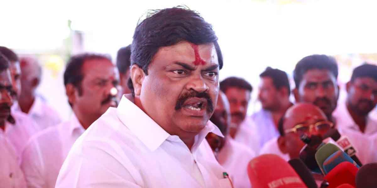 "Then I said to Edappadi... He won't listen to me" - Rajendra Balaji speech!