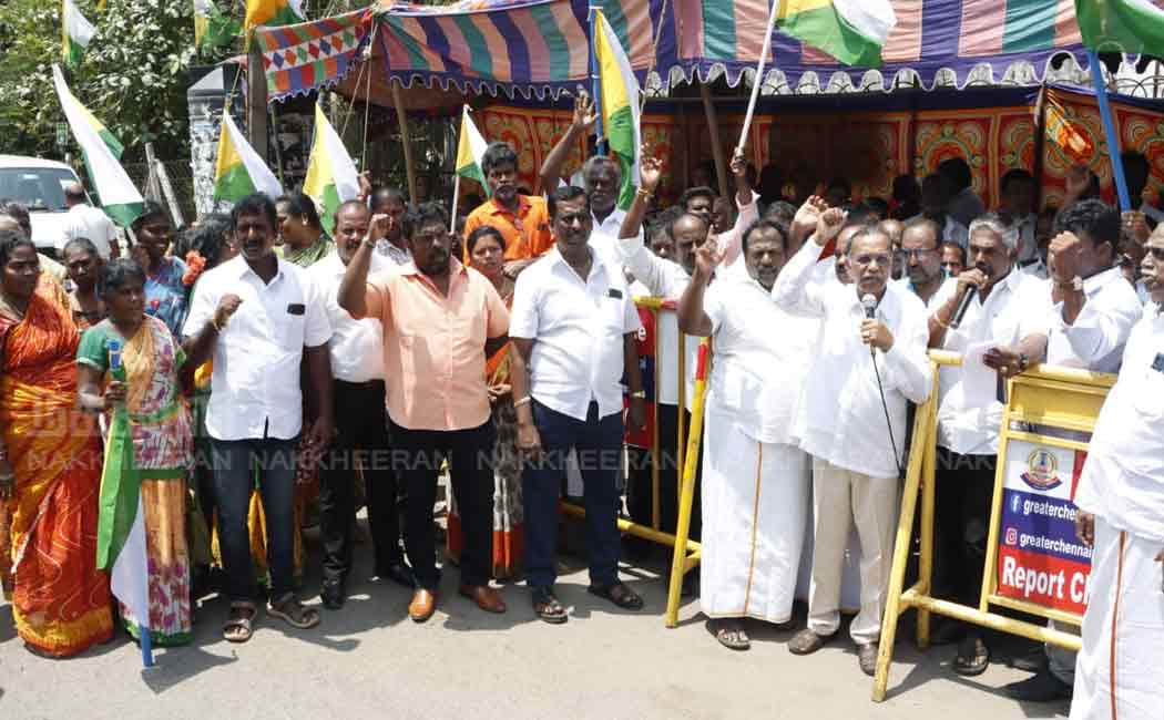 tamiladu trade union issue for temple shop rent hike issue