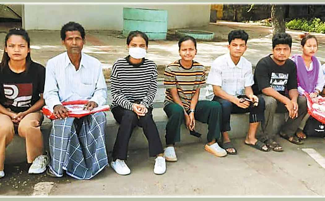 Tamil who came to Tamil Nadu from Manipur with his family