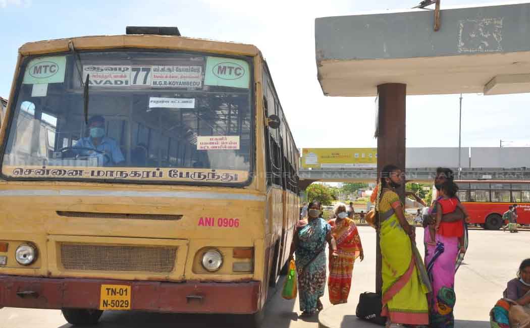 Free travel for women on buses
