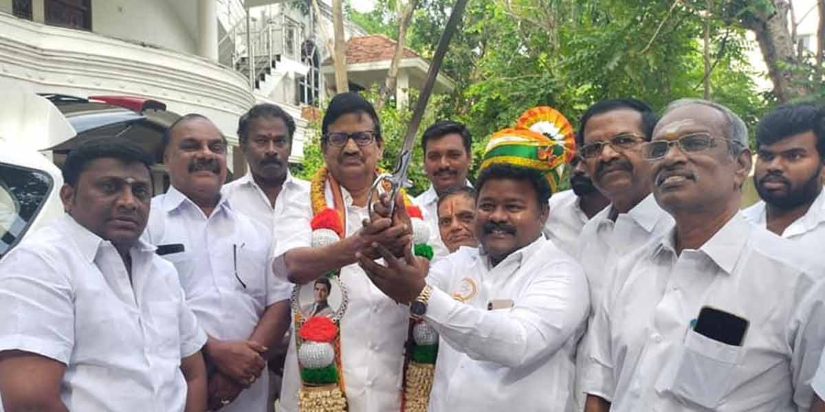 KS Azhagiri Congratulations to State President of SC, ST Division!