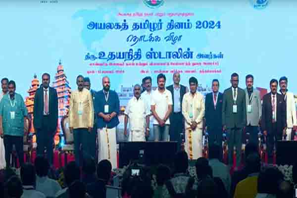 Minister Udhayanidhi Stalin inaugurated the Tamil Nadu Day celebrations