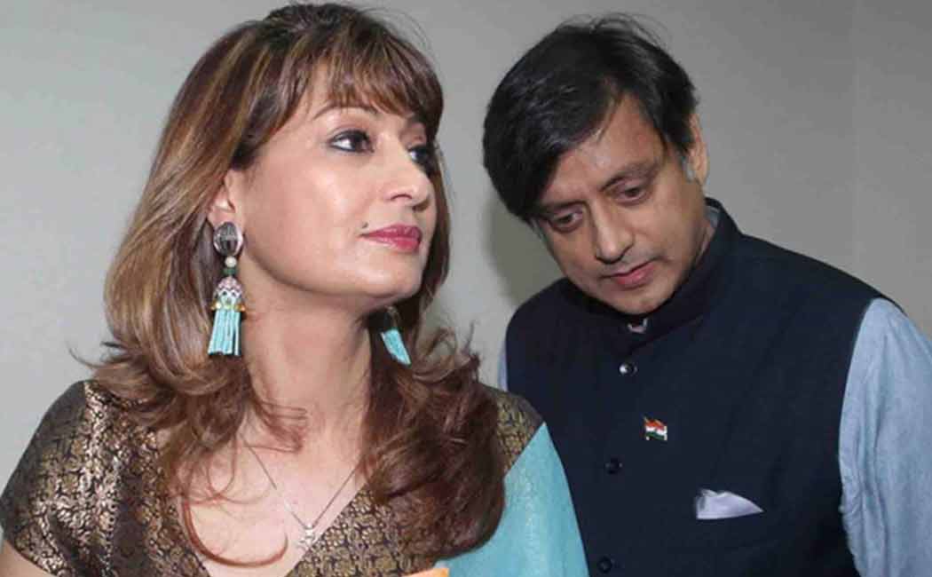 shashi tharoor - sunanda pushkar