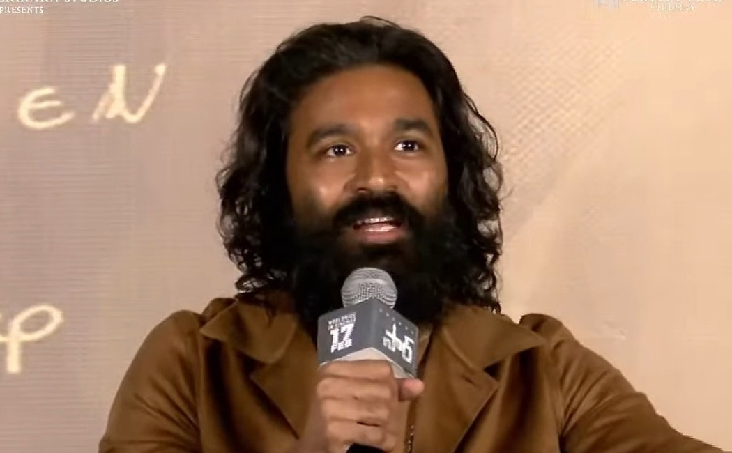 dhanush speech at vaathi telugu trailer launch