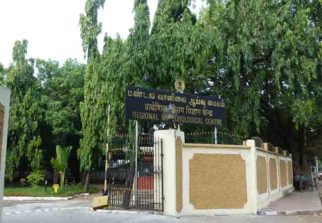 chennai meteorological department saying rain is possible