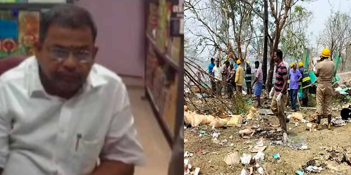 Kanchipuram blast death toll rises; Cracker factory owner arrested