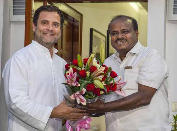 rahul gandhi h.d. kumarasamy