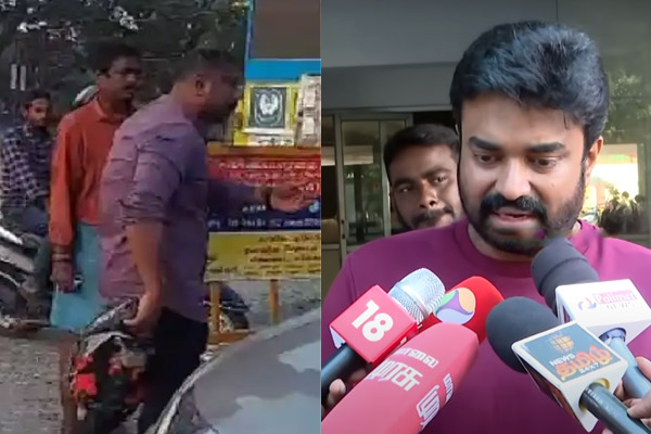 al vijay attack by youngster issue
