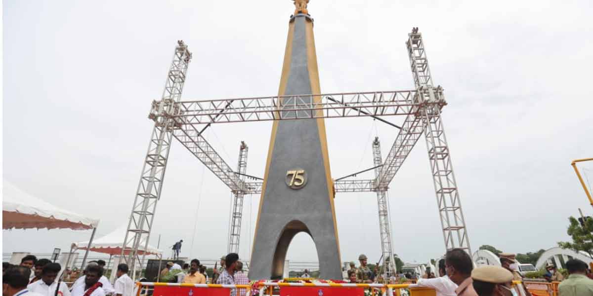 '75th Independence Day Memorial' - Chief Minister MK Stalin opens!