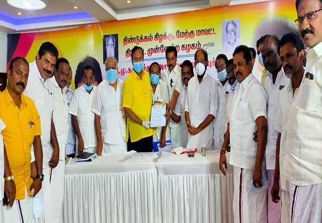dmk party makkal grama sabha meeting t.r.balu speech