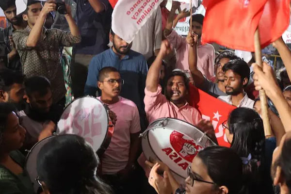 Left-wing alliance wins in JNU student union elections