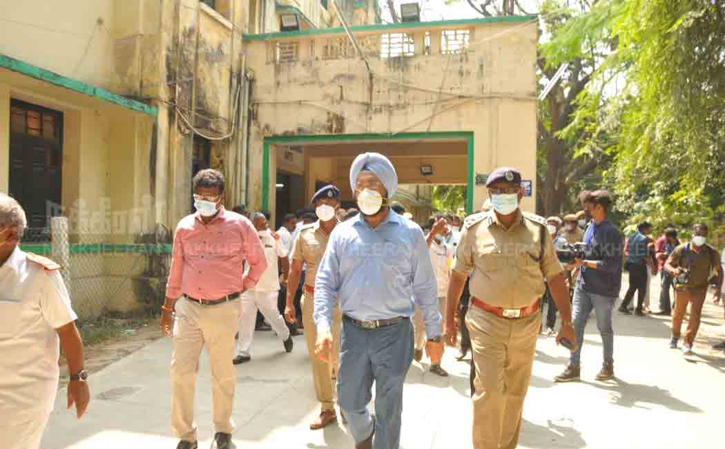 Officials who inspected the counting centers!
