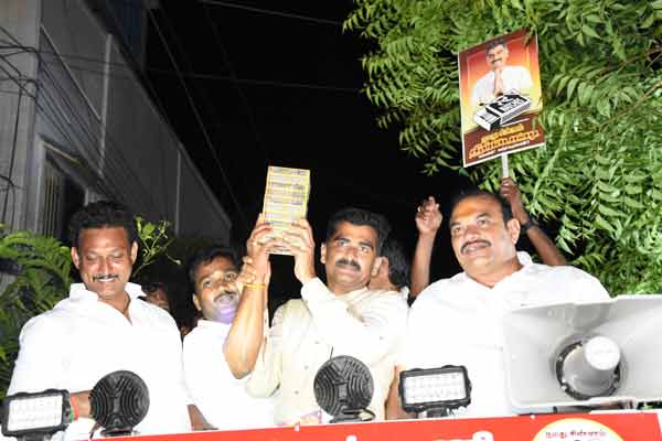 Durai Vaiko is actively campaigning in Trichy