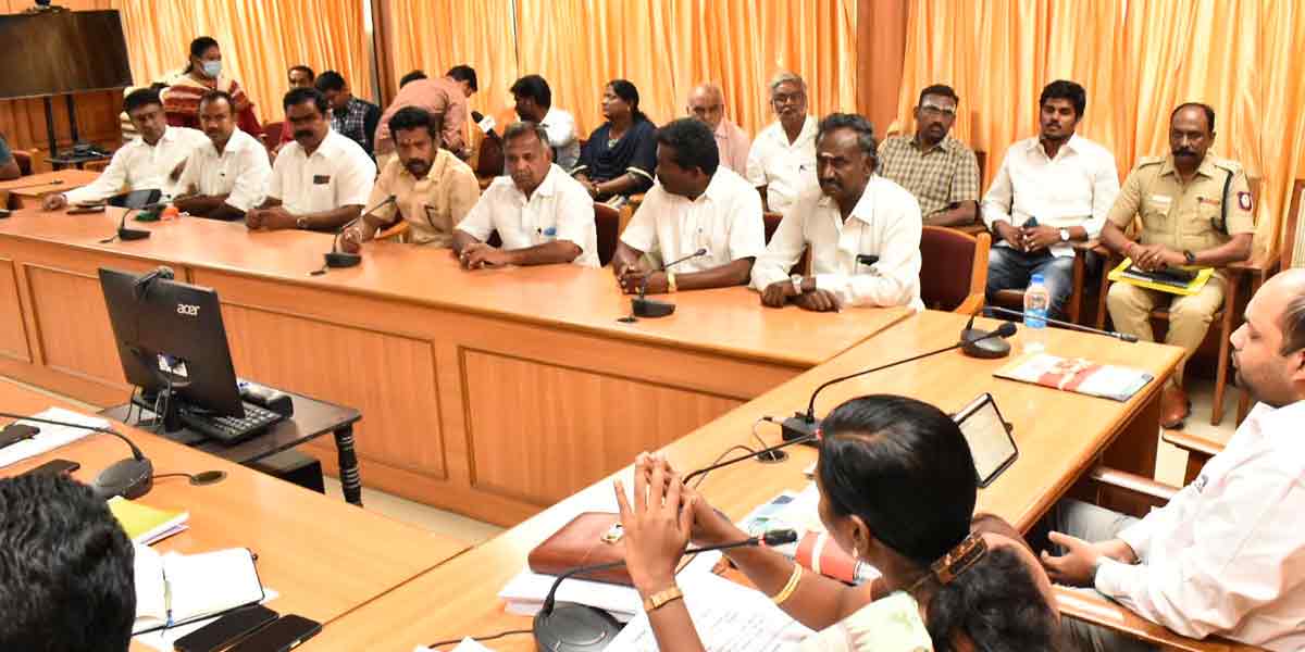 Probing tense polls-Erodu District Collector Information