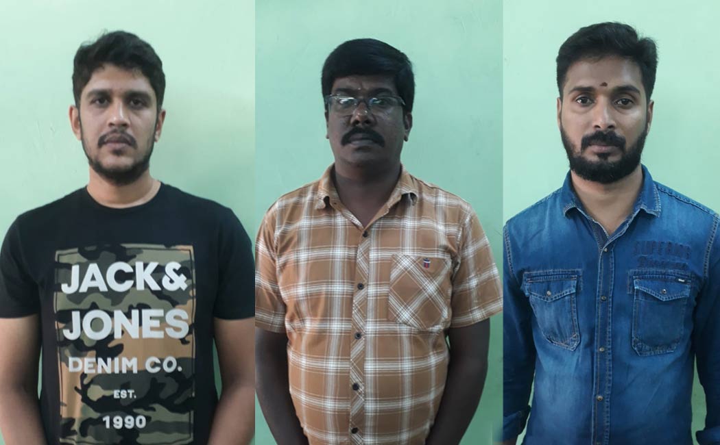 Three RSS members arrested for selling banned lottery tickets
