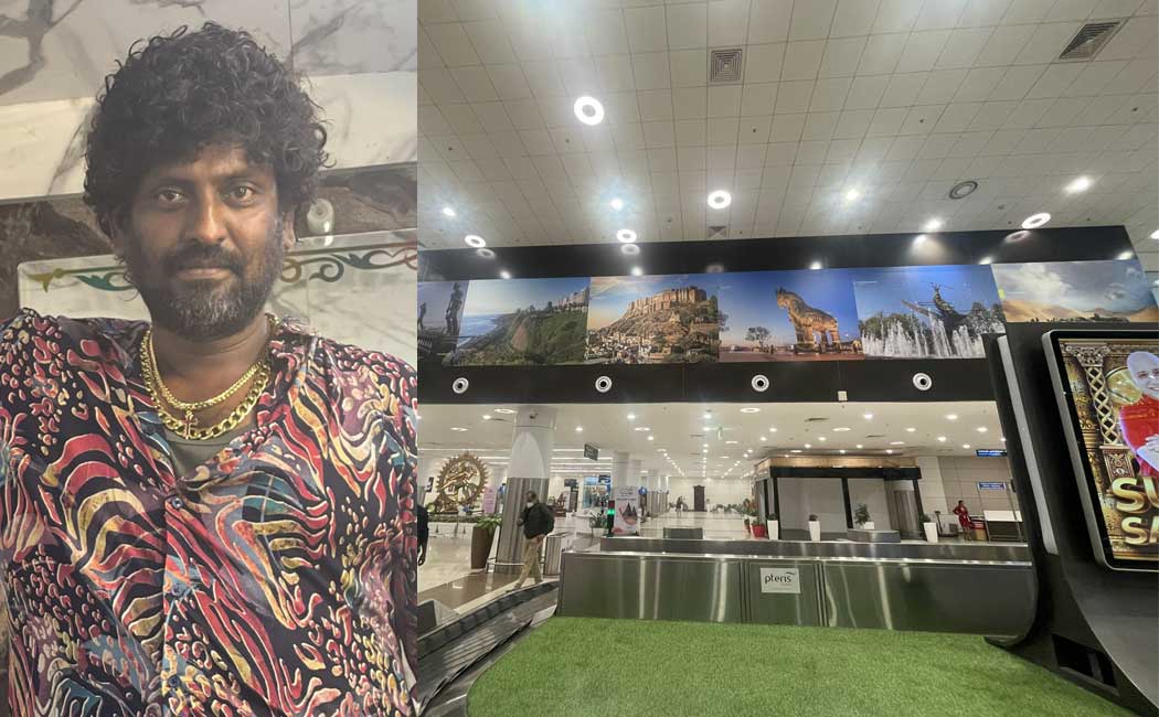 actor kiran chennai airport issue