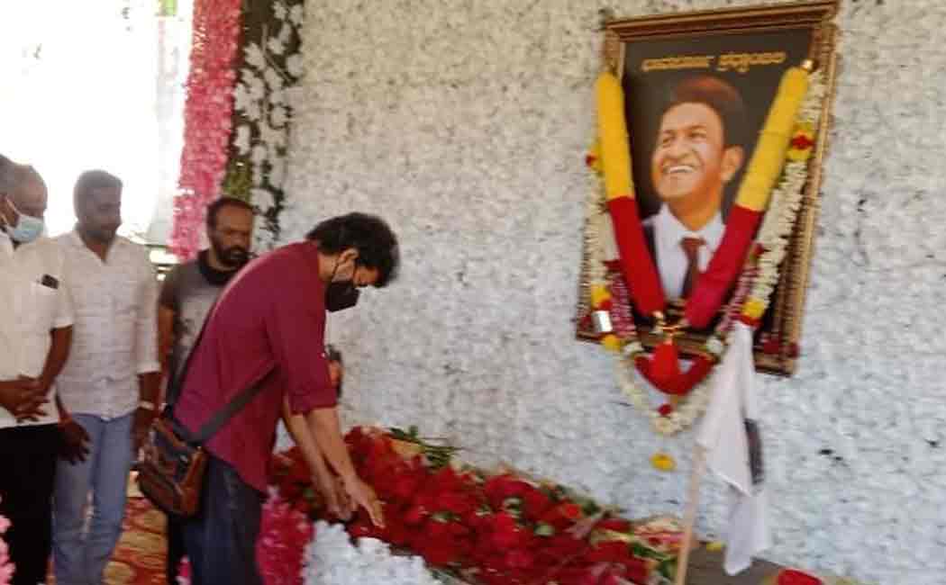 actor vijay tribute puneeth rajkumar