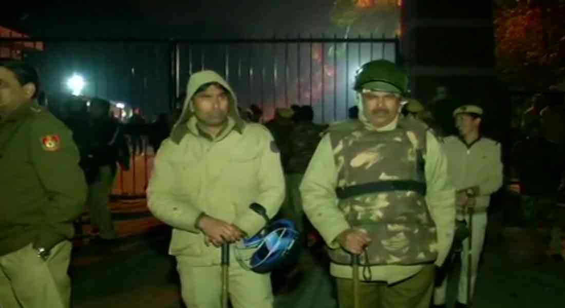 incident in Delhi JNU university