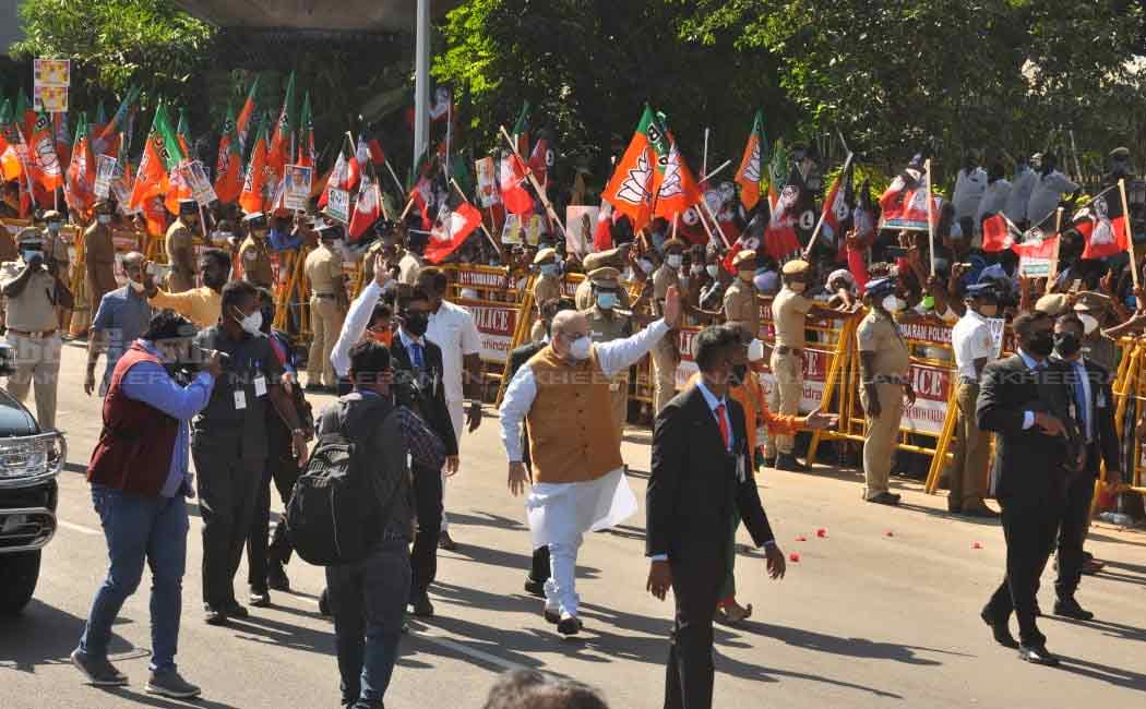 BJP Leader amit sha at chennai
