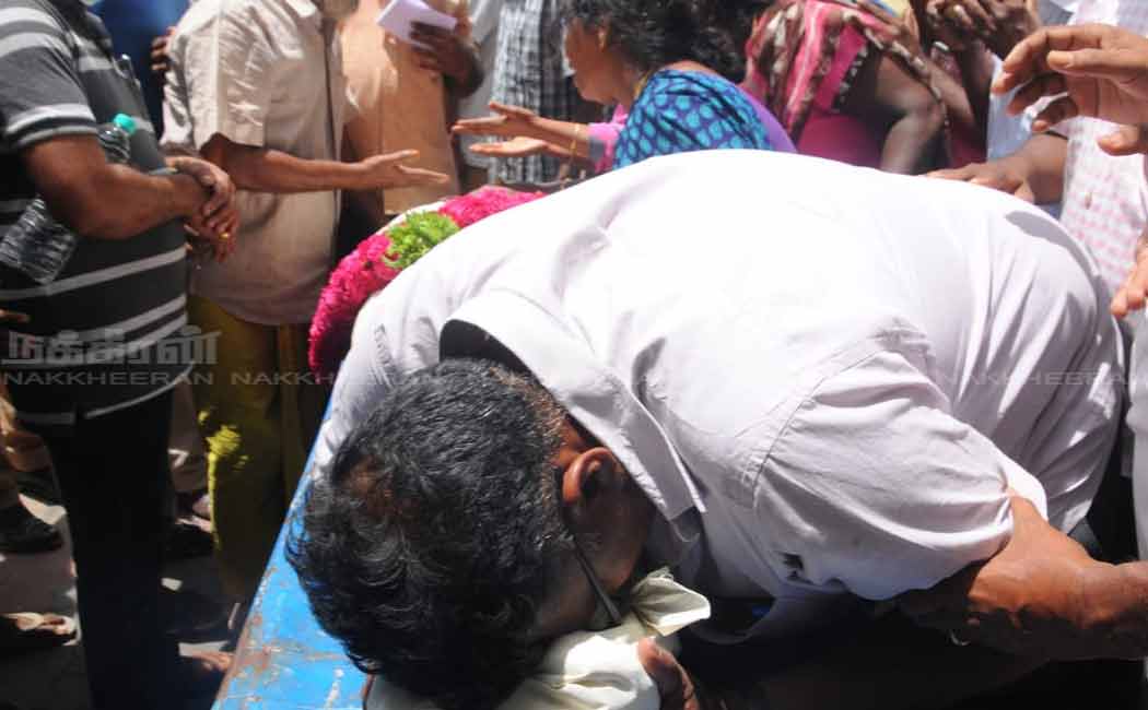 madurai neet exam issue girl funeral