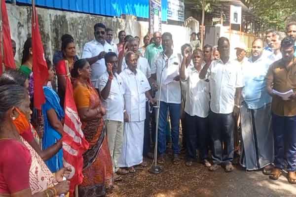 construction labourer issue in puducherry