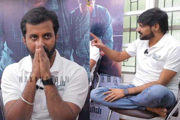 sathish team sattam en kayil movie apology to ghost