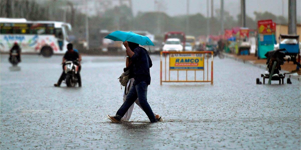 Northeast Monsoon; Chance of rain for 7 days in Tamil Nadu