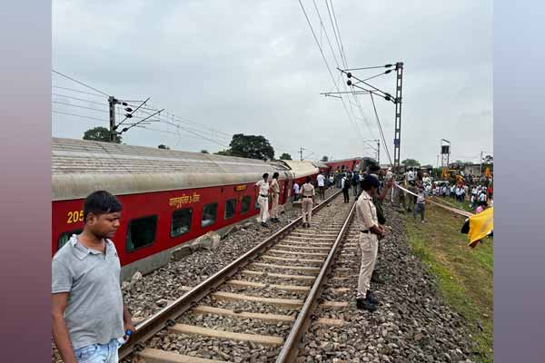 Released information about Express train derailment
