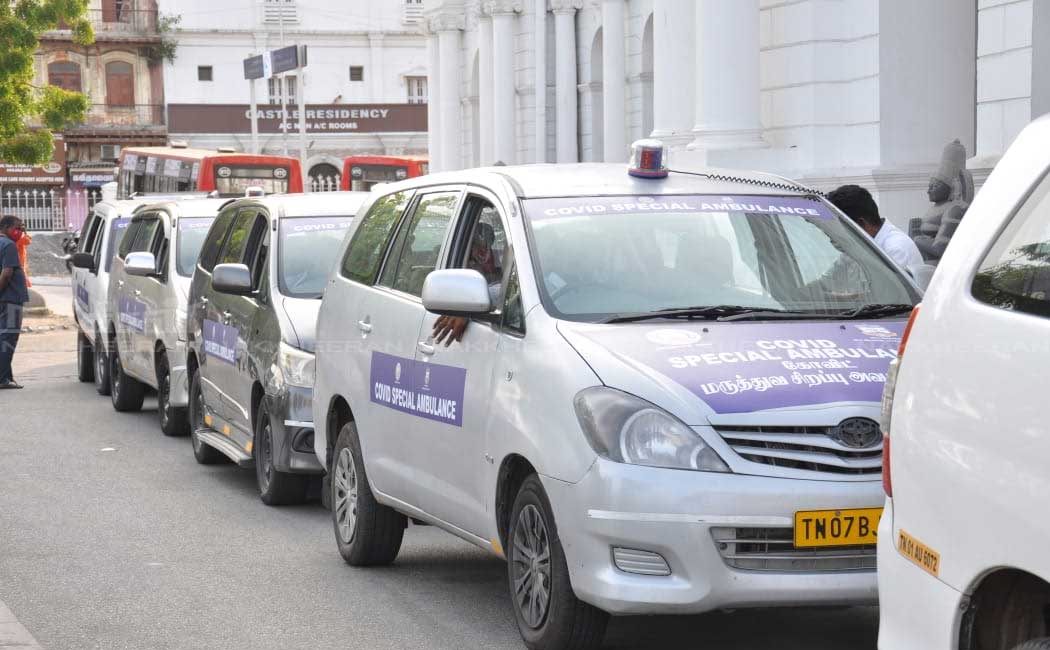 Minister launches 'Govt Medical Special Emergency Vehicle' project ..! (Pictures)