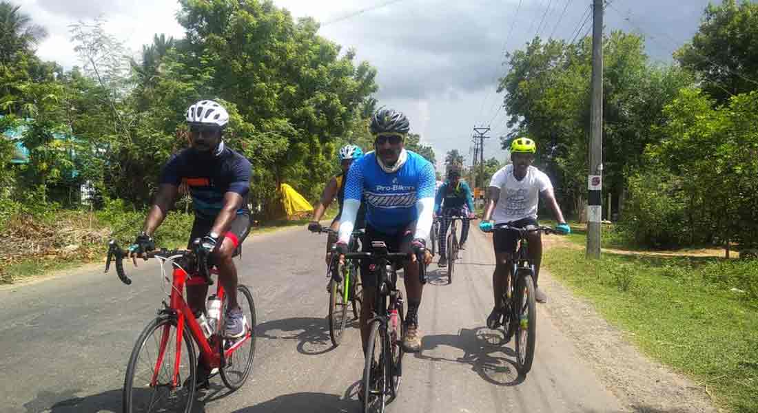 Fire and Rescue Director Cycle Awareness Campaign for Firefighters to Work with Fitness