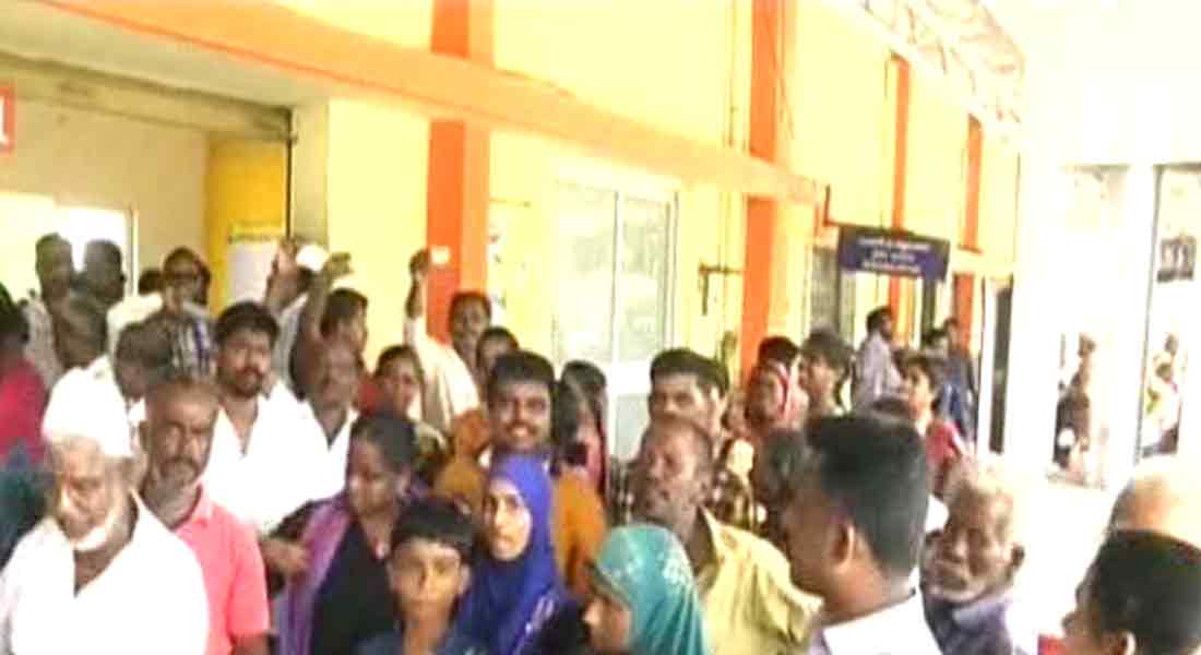 North indian Aggressive in the unreserved train compartment in Salem
