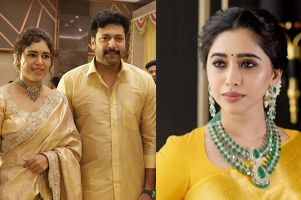 arti ravi about ravi mohan keneeshaa first public appearence
