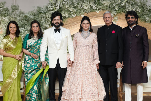 nagarjuna son akhil akkineni marriage reception 1