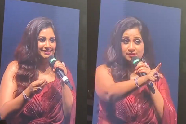 Shreya Ghoshal concert couple gets engaged