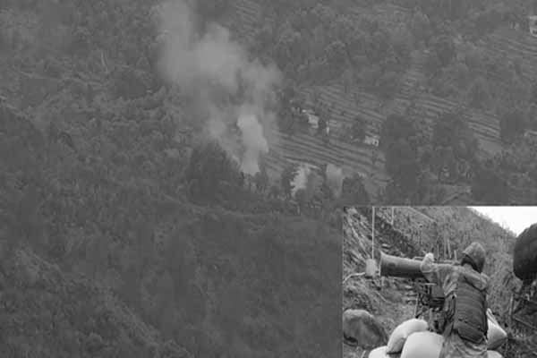 Indian Army proudly says camps razed to the ground