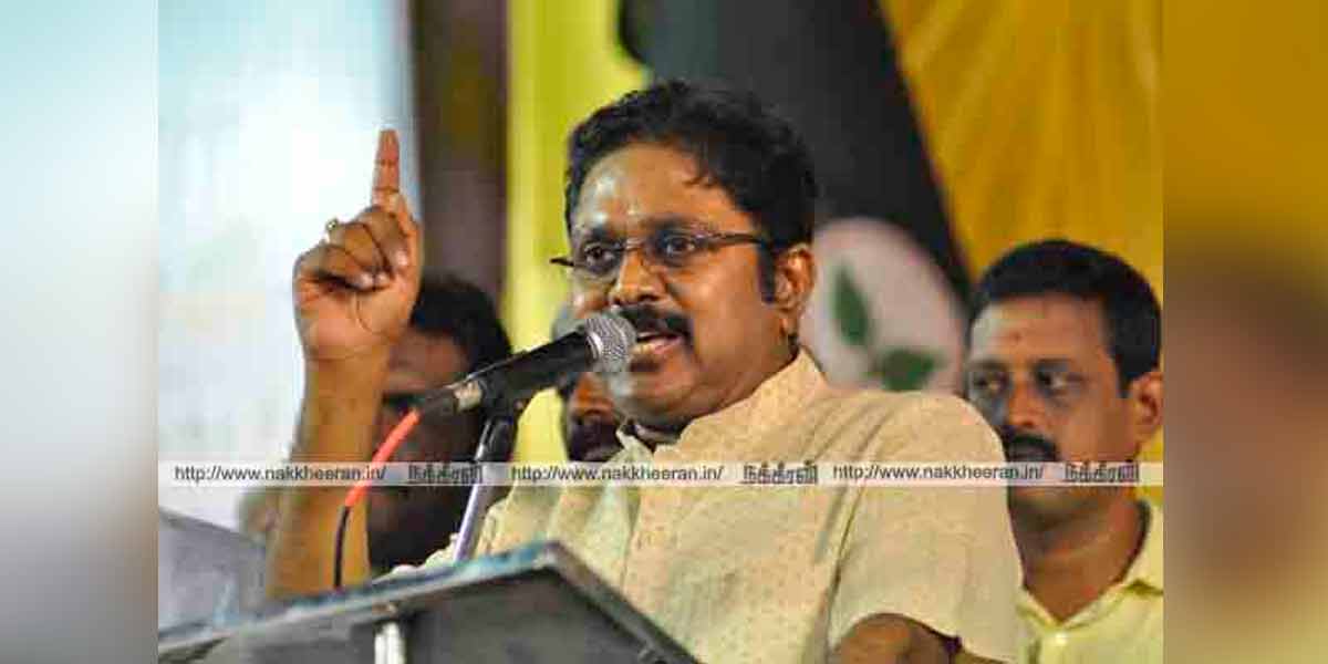 "What will happen to Palaniswami if the verdict comes out like this tomorrow?" - TTV Dinakaran interview